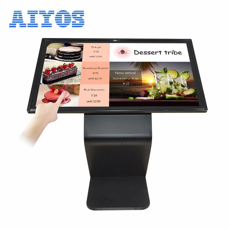 55 Inch Table Full HD Digital Kiosk K Style Information Signage Interactive Touch Kiosk