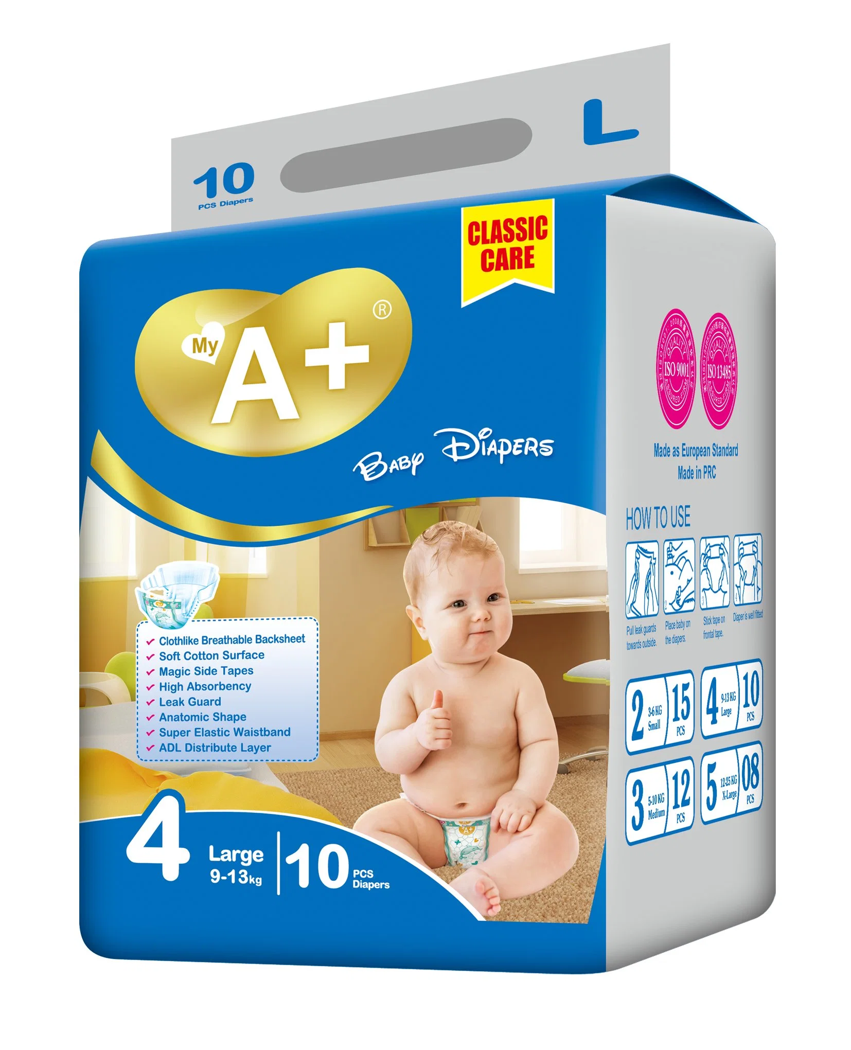 Super Soft Disposable Wholesale Baby Diaper Product Russia Japan