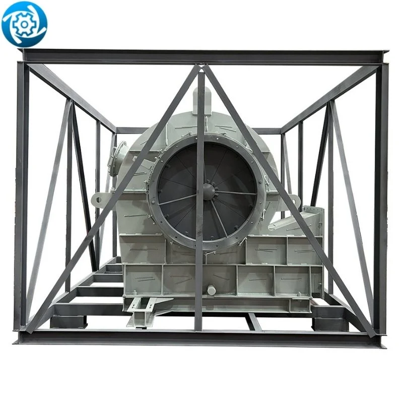 Ventoinha de escape industrial decente 50000 CMH China API 673 padrão Ventilador centrífugo produção de grãos transportando ventiladores centrífugos da caldeira