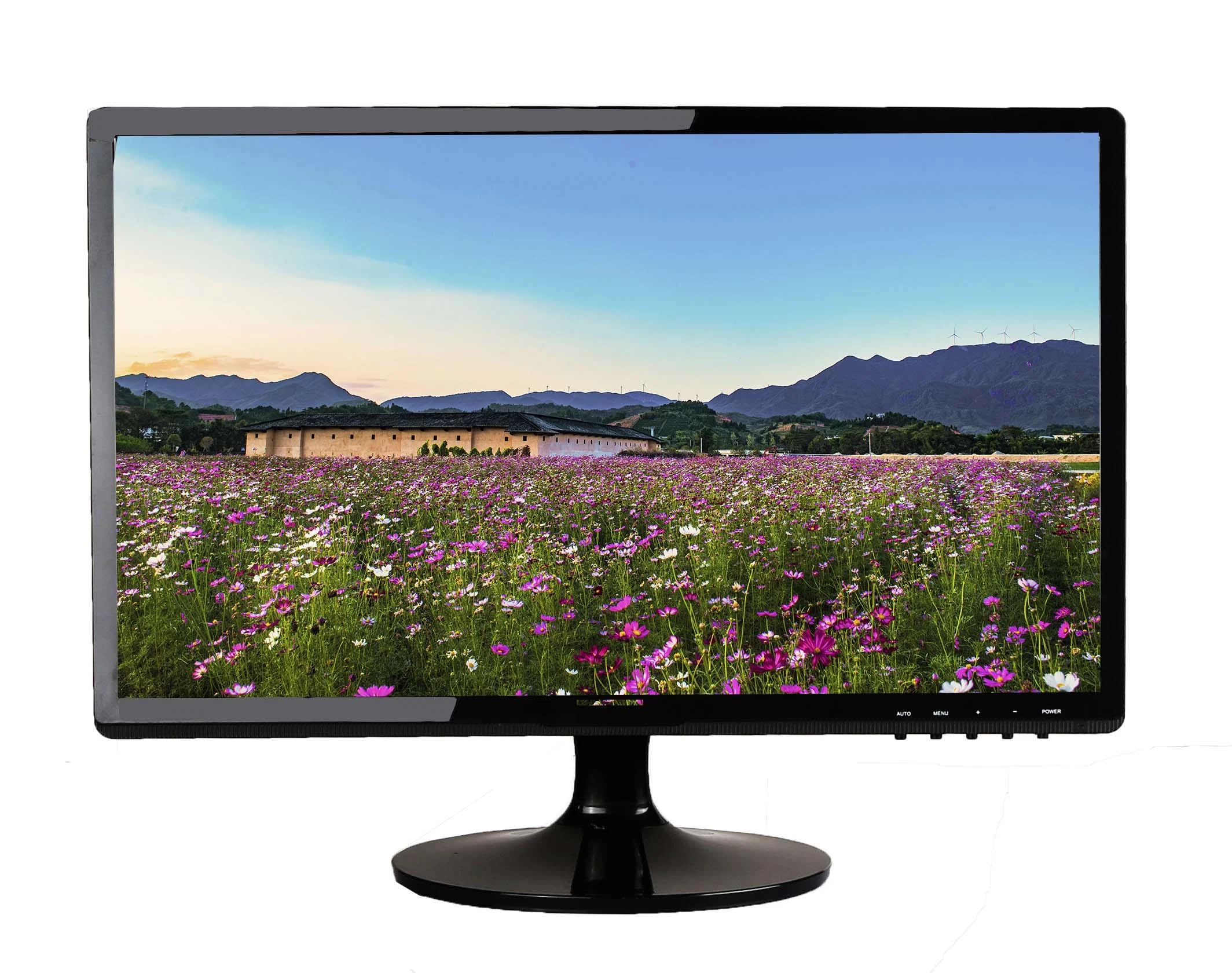 Moniteur LED 18,5 pouces OEM16 : 9 1366*768 Moniteur d'ordinateur de bureau