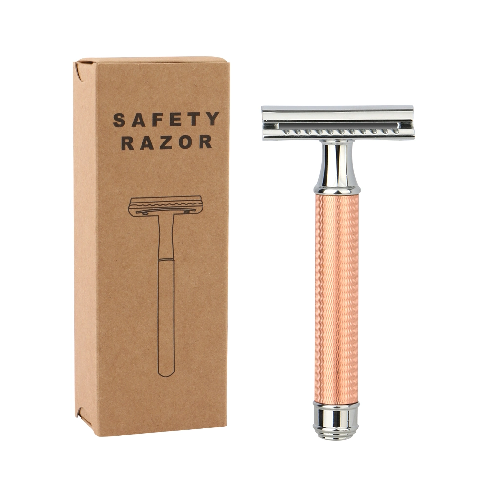 D644 Brass Metal Handle Mix Color Shaving Double Edge Safety Razor