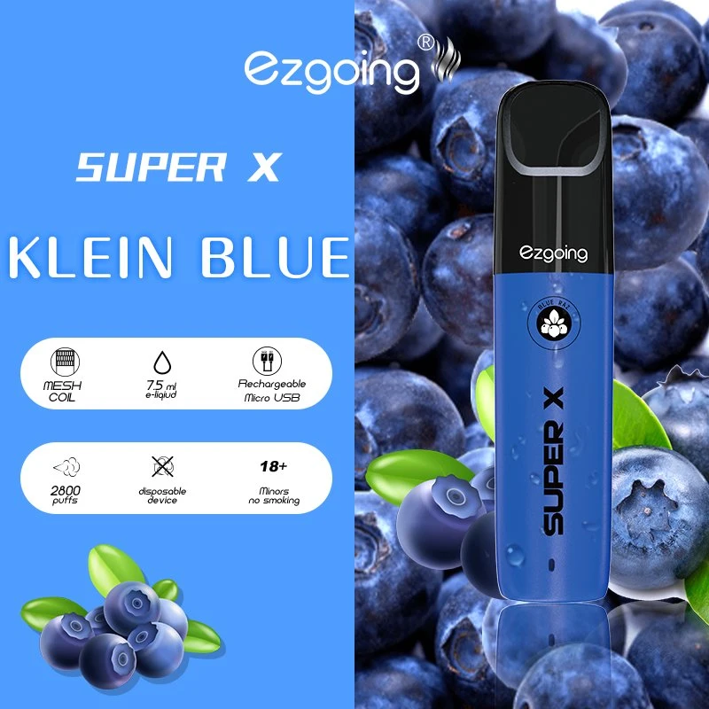 Hottest Ezgoing 2800 Puffs Wholesale/Supplier 5% E Cigarette Mini Disposable/Chargeable Vape Pod