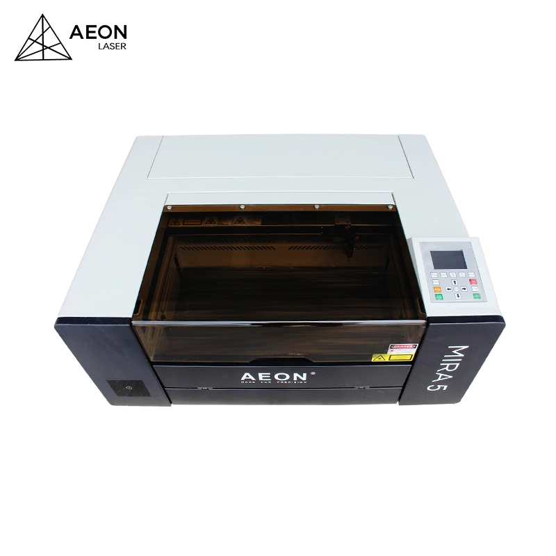 Aeon 60W 80W 100W RF RF30W50W Desktop el CO2 CNC Máquina de corte de madera MDF acrílico hojas de papel de caucho tela