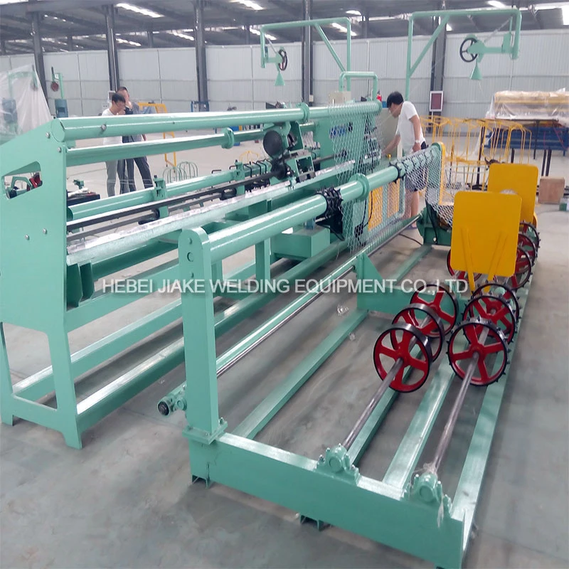 Hot Sale! Best Price Fully-Automatic Double Wire Chain Link Fence Machine