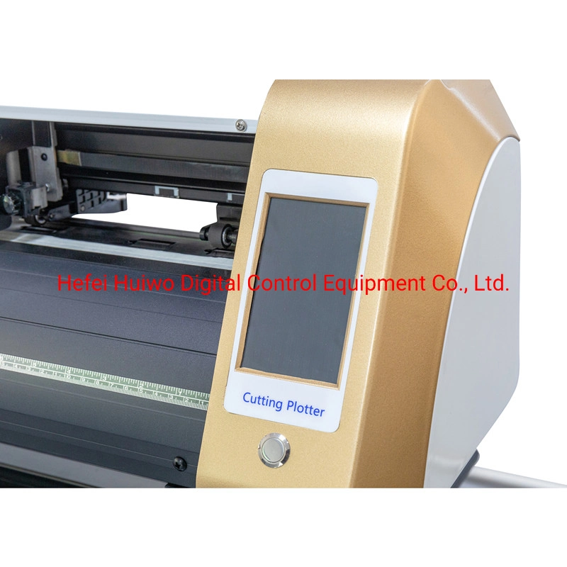 Touch Screen 1350mm Auto Contour Mark Vinyl Cutting Plotter Machine