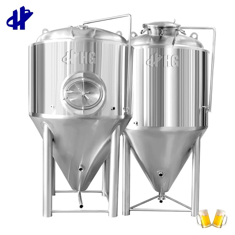 Beer Fermenter Fermentation Vessel Conical Cooling Tank 1500L Beer Unitanks