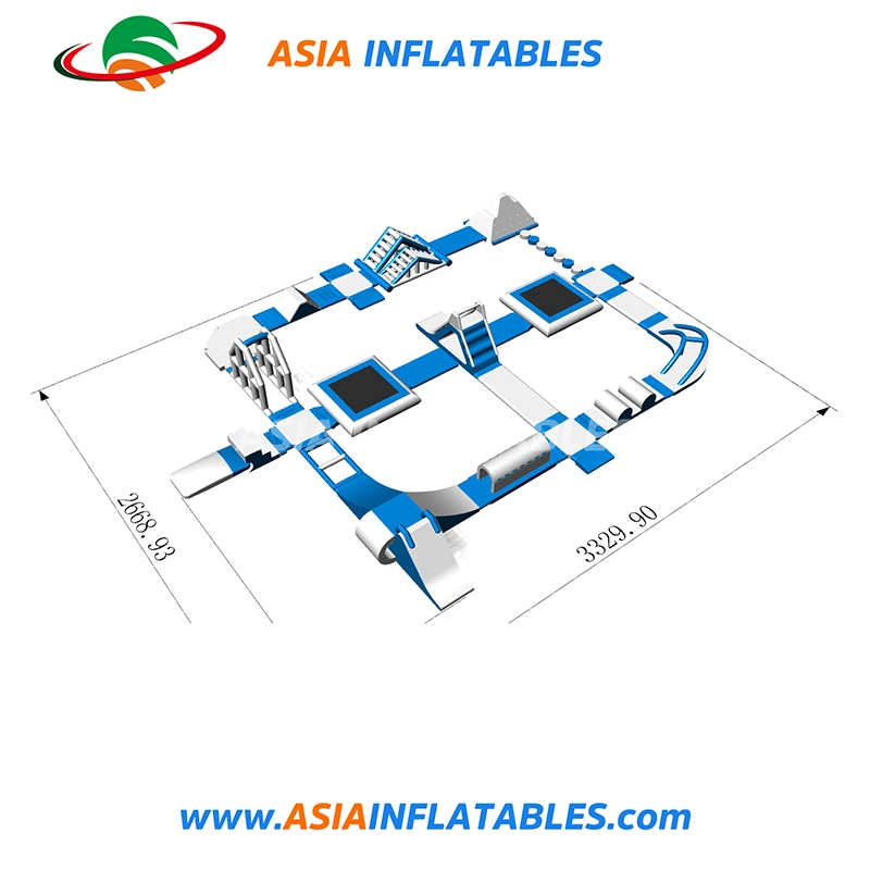 Floating Inflatable Splash Water Park Giant Inflatable Water Game