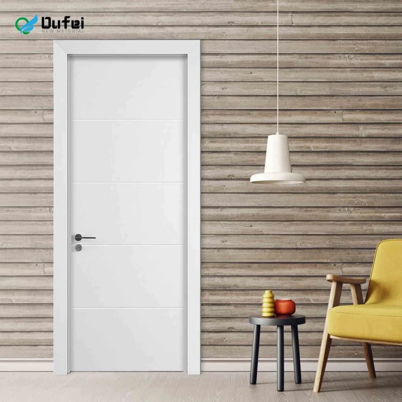 Oufei Manufacturer Soundproof WPC Assembly Fire Proof Interior Door for Bedroom