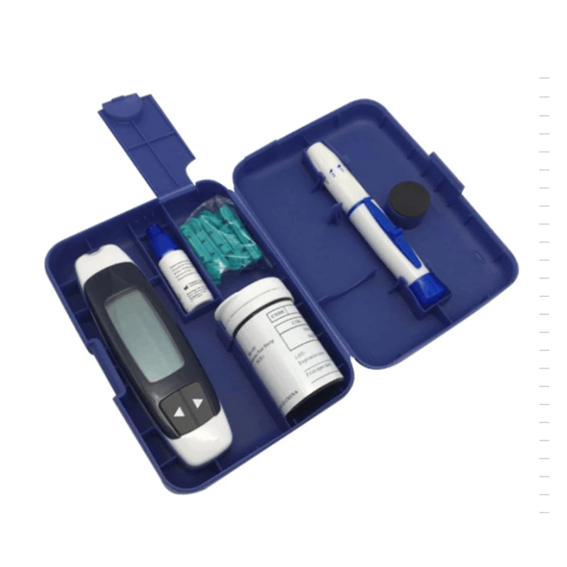 Medidor de glucosa en sangre Diabetes Monitor de glucosa en sangre Medidor de azúcar en la tiras+Lancet