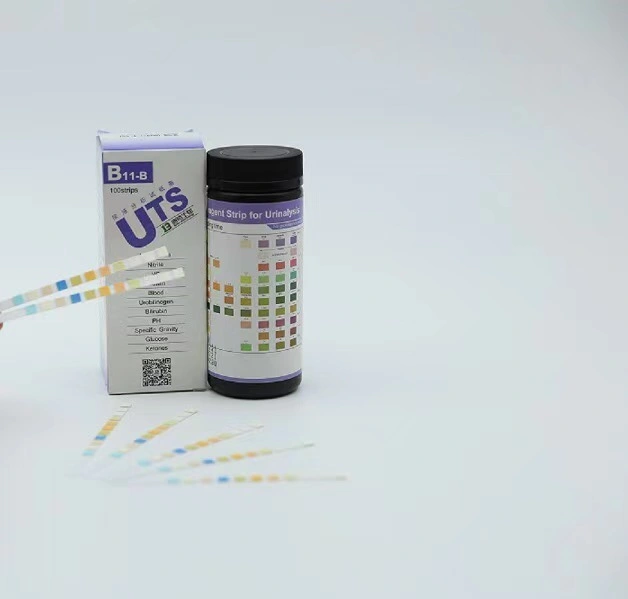 CE Certified Urinalysis Reagent Test Strips 1-14 Parameters