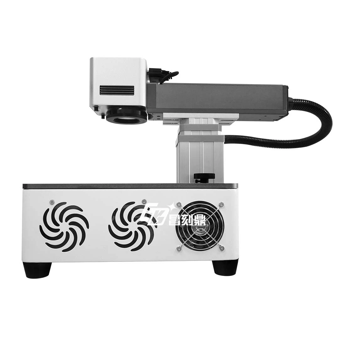 E-Focus Portable Optical Laser Machine for Marking Glasses and Lenses Cases No Limit for Large Material After Change Marking Direction