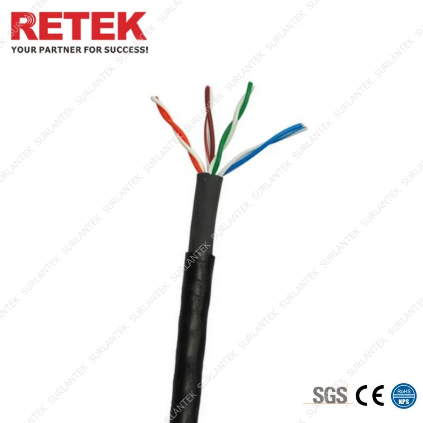 Outdoor Waterproof Jelly Filled UTP Cat5e LAN Cable