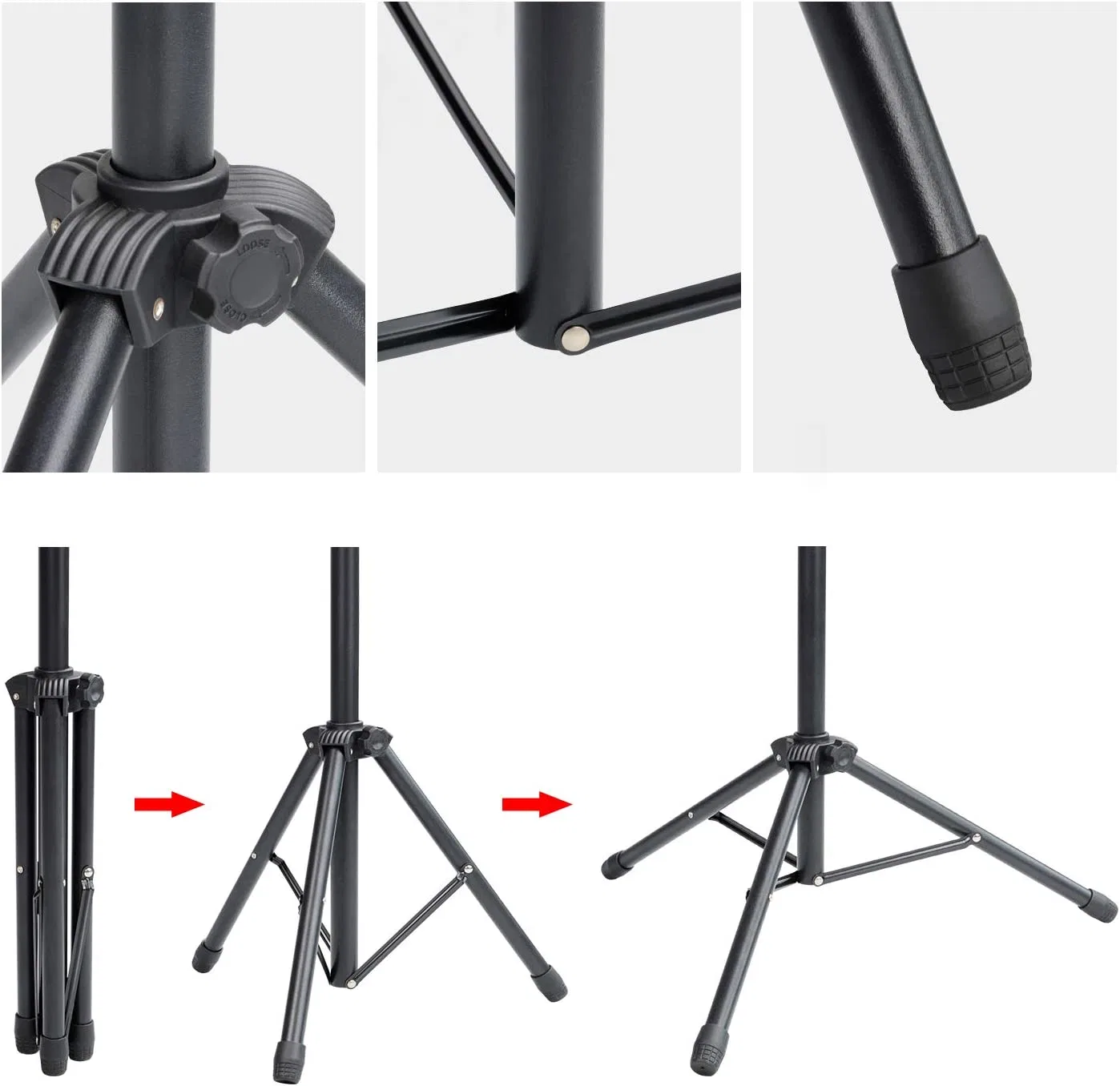 Rendimiento de alta calidad/alto costo promocional Premium Factory Mayorista/Proveedors portátil más barato Tripod de metal Pantalla de soporte de póster