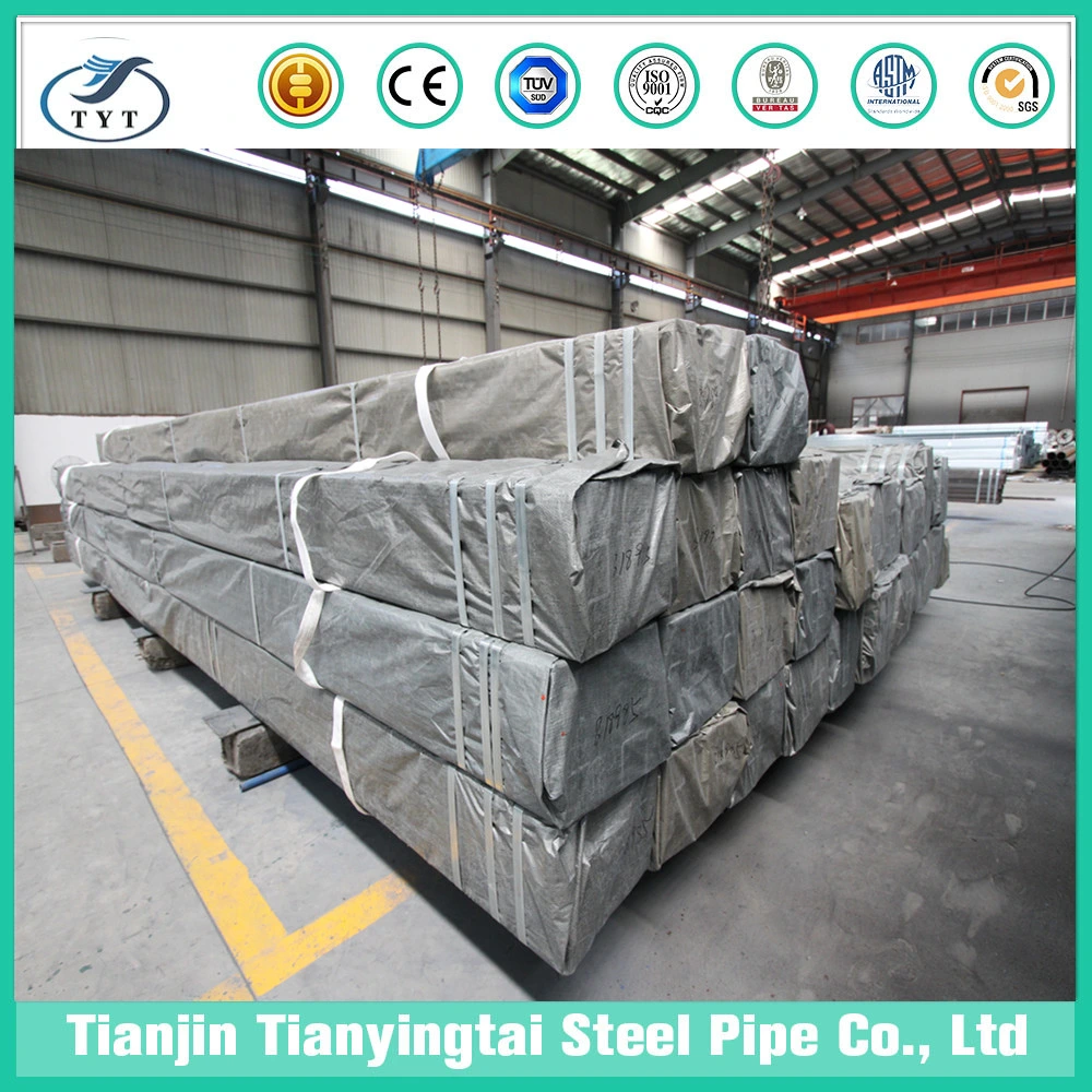 High Zinc Coating of Hot Dipped Galvanized Rectangular Tube Rectangular Hollow Section Square Hollow Section