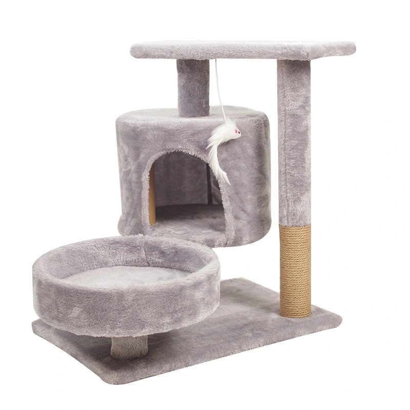 Cadre d'escalade personnalisé pour chats en bois silencieux tapis roulant Toy Toy soulager Matériel pour animaux de compagnie de jeu interactif de roue de sport d'ennui Cat