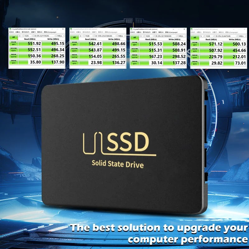 OEM Logo SSD 120GB 240GB 256GB 480GB 512GB 1tb Internal Solid State Drive 2.5 Inch SATA III SSD for Desktop