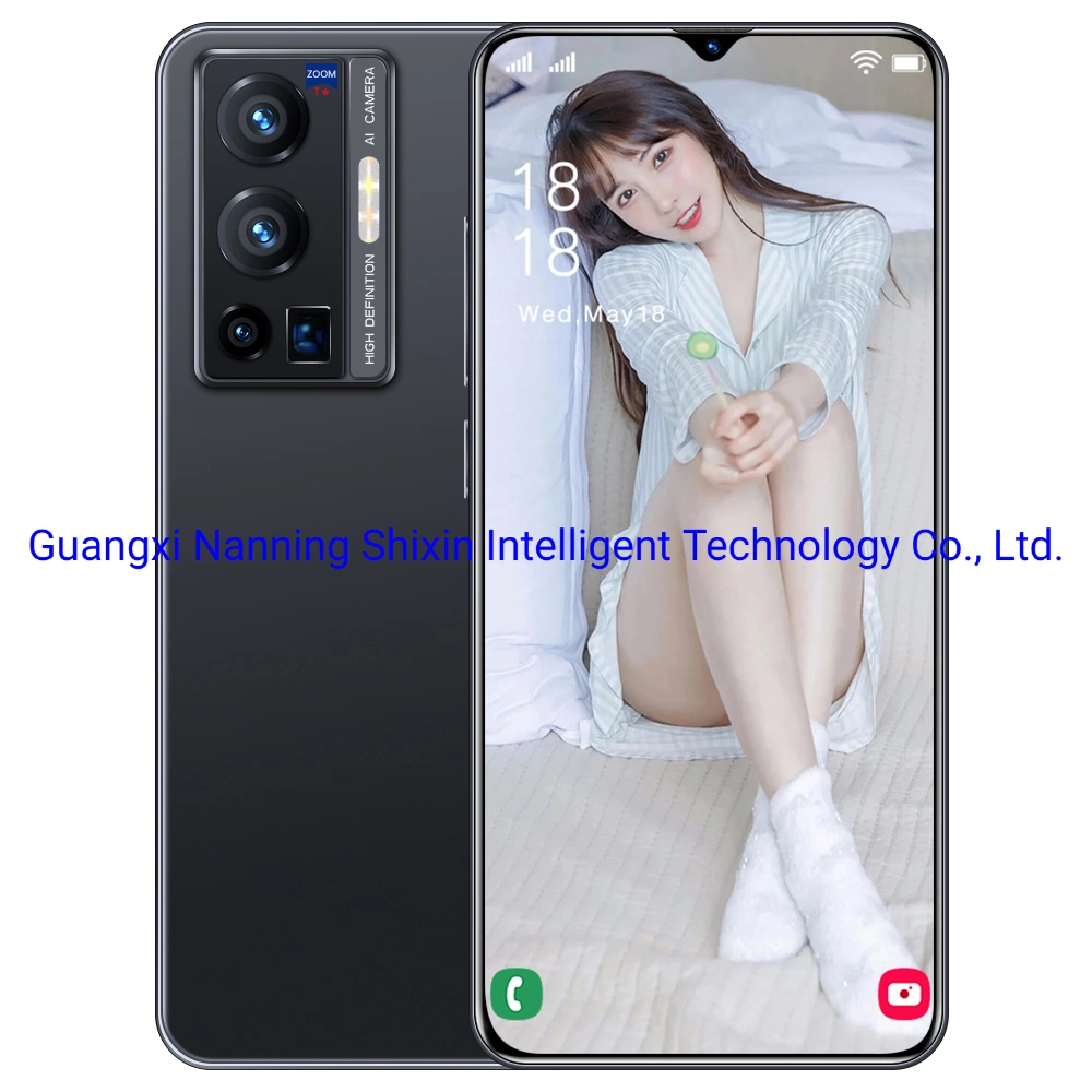 Best Selling 4G smartphone X 70PRO 128GB Fingerprint Unlock Phone