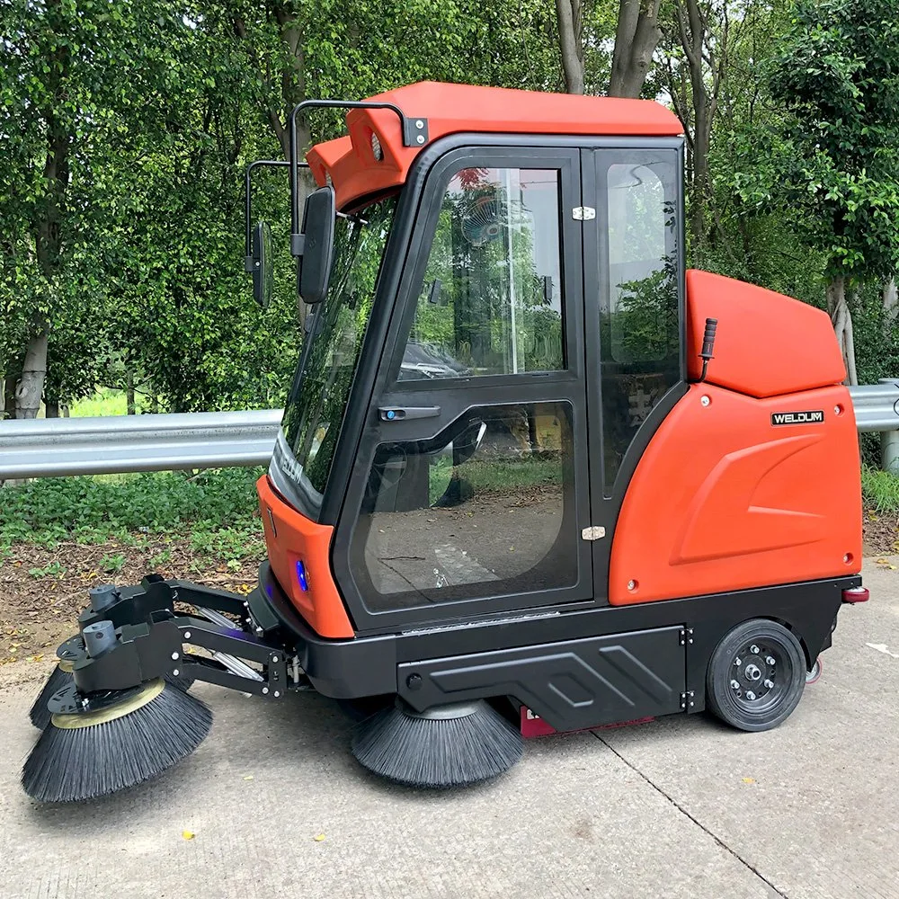 Factory Warehouse School Park Parking Lot Industrial Road Street Floor Sweeper Cleaning Equipment