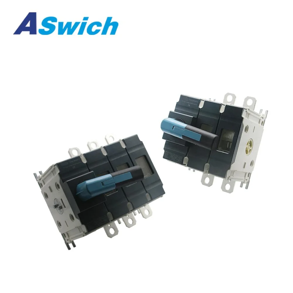 Aswich TUV Certificate 1500V Disconnecting Rotating Load Break Isolation Switch DC Disconnected Switch for Big Solar PV System