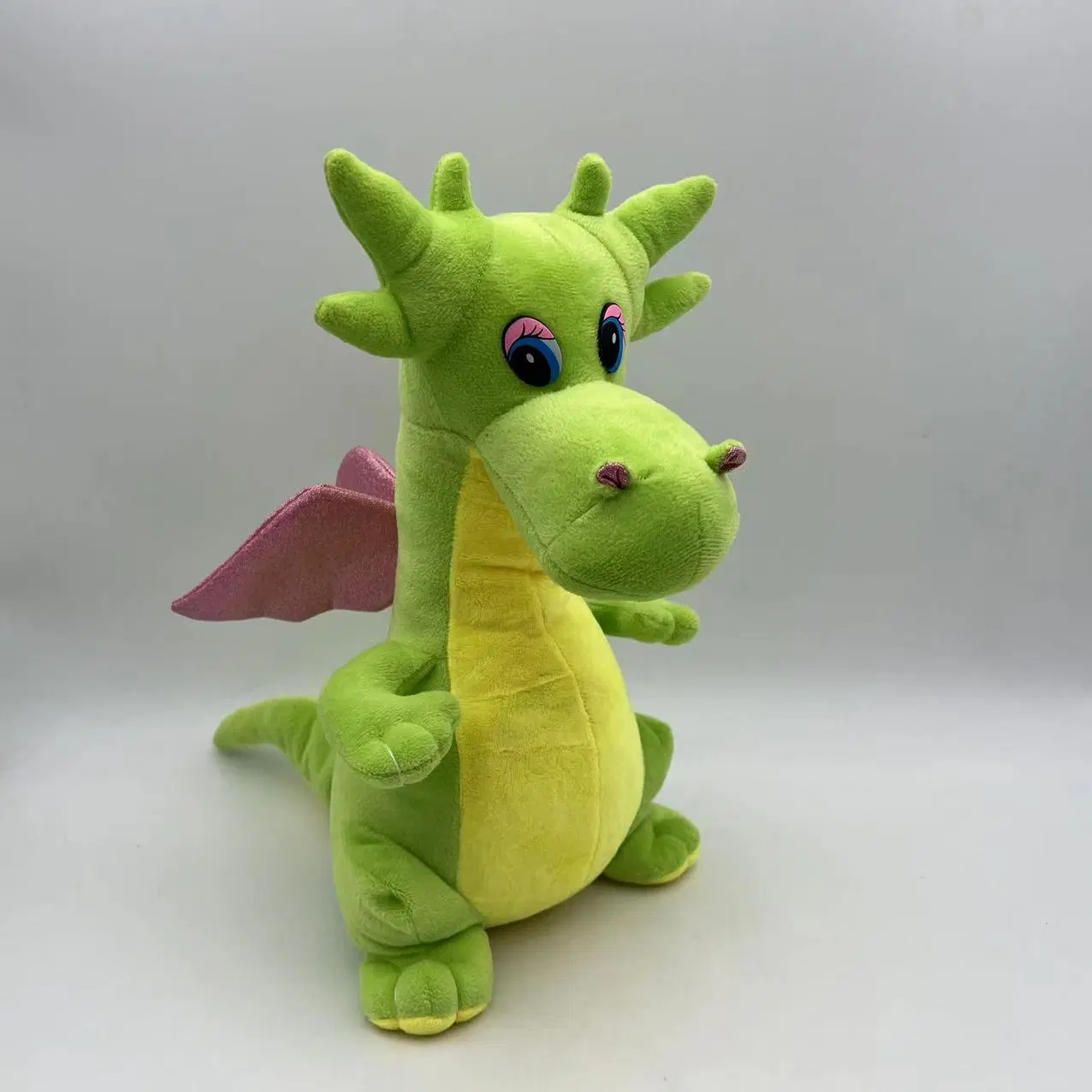 New Plush Pet Lovely Super Soft Cotton Stuffed Animal Pet Dragon Dinosaur Animals Toy for Girls Toddlers Kids