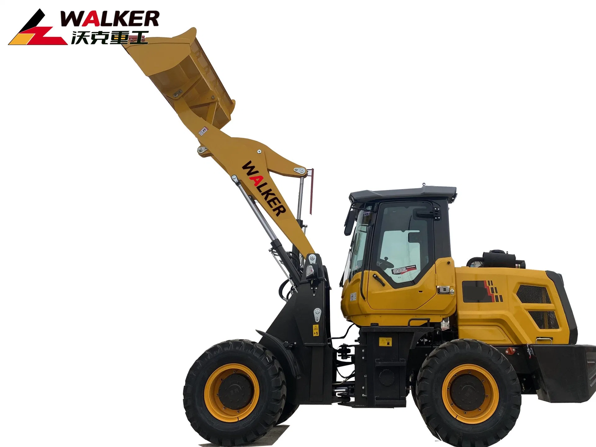 Yunnei 4102 Turbo Wk-940 Model 2 Ton Small Wheel Loader Front Loader Forklift Skid Steer Loader off Road Forklift Wholesale/Supplier