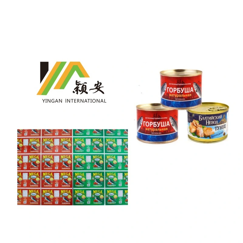 Tinplate Steel Sheet ETP Steel Sheet Printed Tinplate Cmyk 4 Color Foodgrade Tinplate Printing for Meat Cans