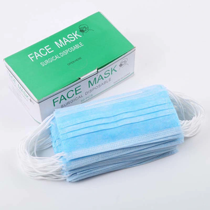 Disposable Waterproof Breathable Nonwoven Surgical Face Mask