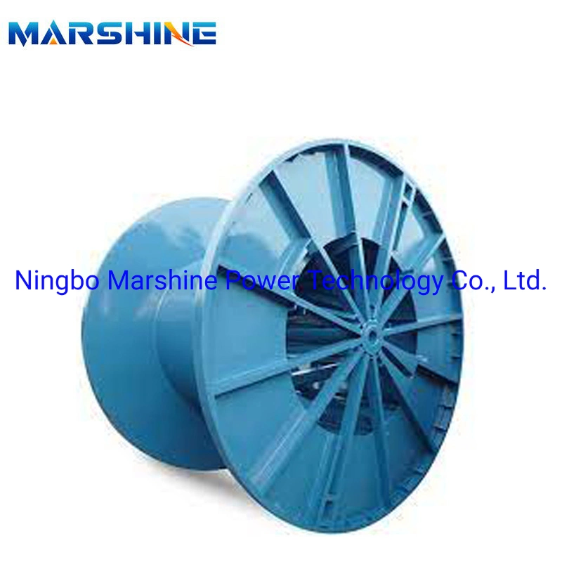 Steel Flange Process Bobbin Industrial Enhanced Metal Flange Process Reel for Sale