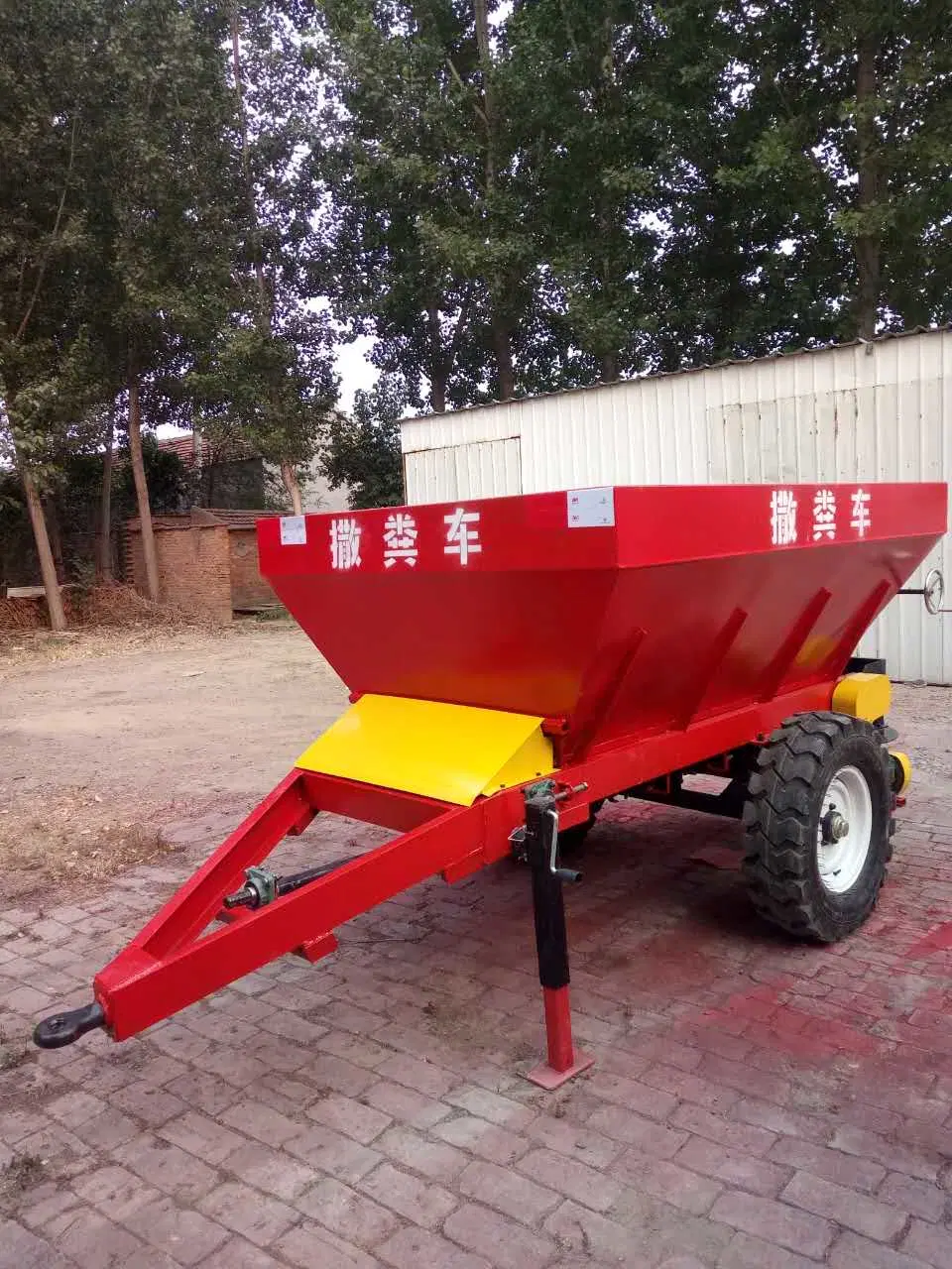 Máquina de espalhamento de fertilizante de maquinaria agrícola de alta qualidade