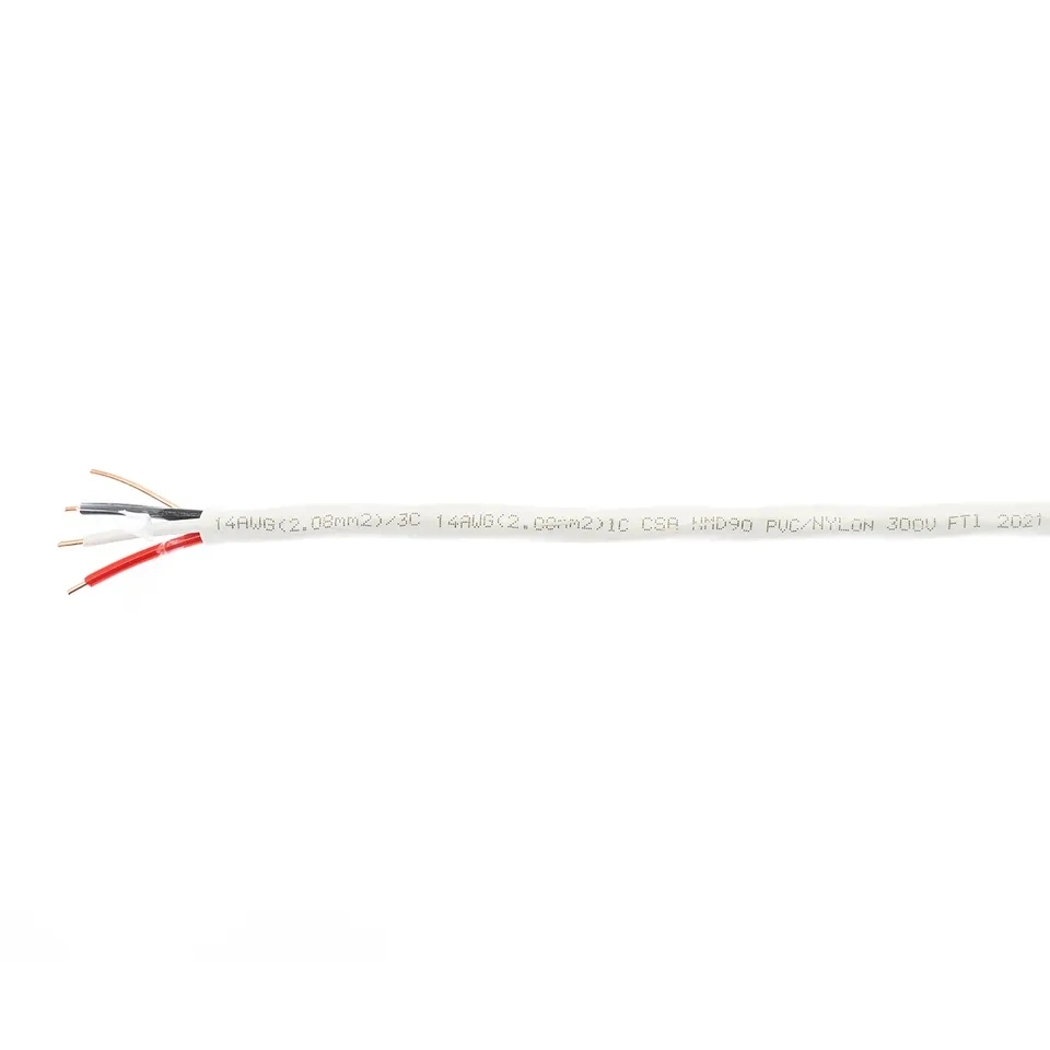 Building Wire Nmd90 300V Copper Wire 14/2 with cUL Certificate 10/3 AWG 150m 75m Spool Nmd90 12/2 Red Wire