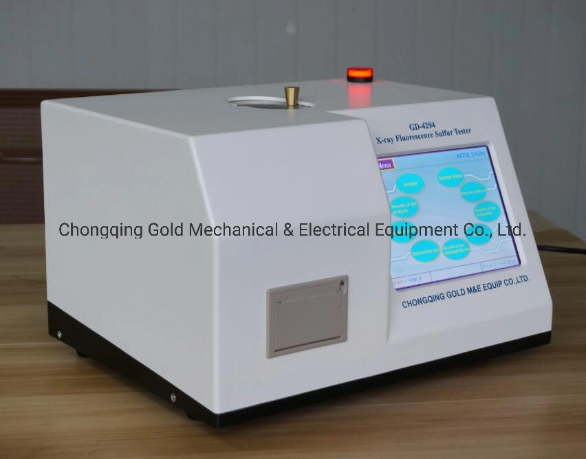 Lab Petroleum Equipment Edxrf Sulfur-in-Oil Test X-ray Fluorescence Total Sulfur Content Analyzer ASTM D4294