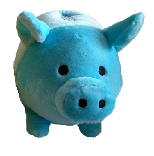 2023 Hot Selling Soft Tie-Dye Colorful Poo Piggy Bank Toy for Adult