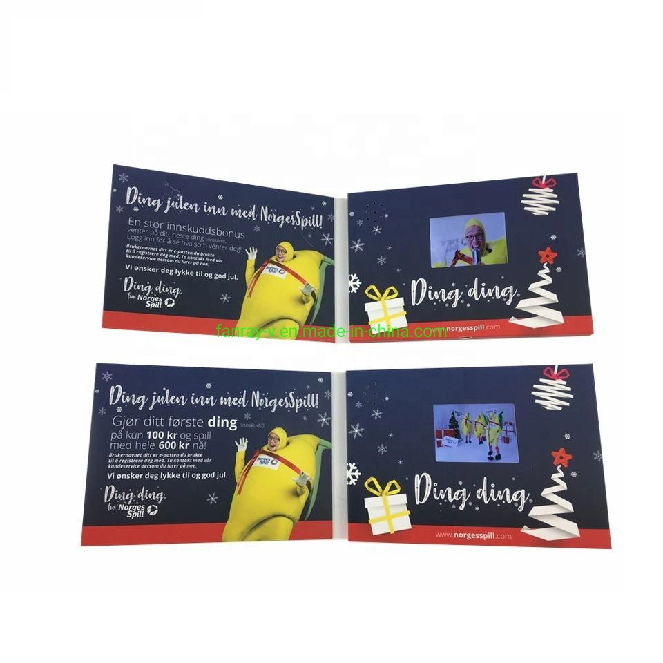 Personalised 2.4 Inch Digital LCD Video Business Card for Your Marketing