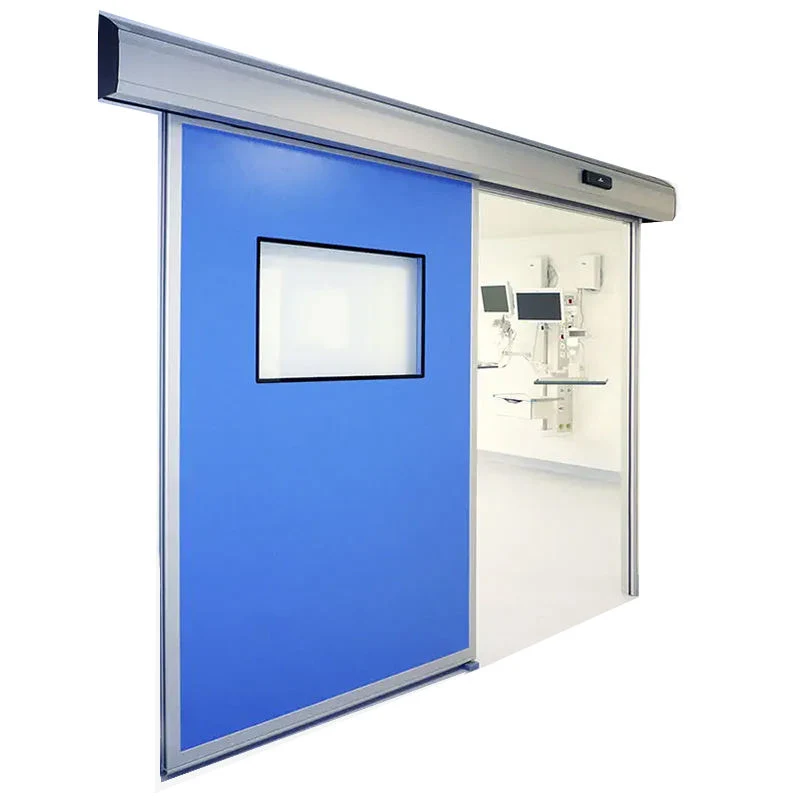 Hospital Laboratory Medical Airlock Sliding Door Industrial Food and Pharma Cleanroom Factory Slide Door