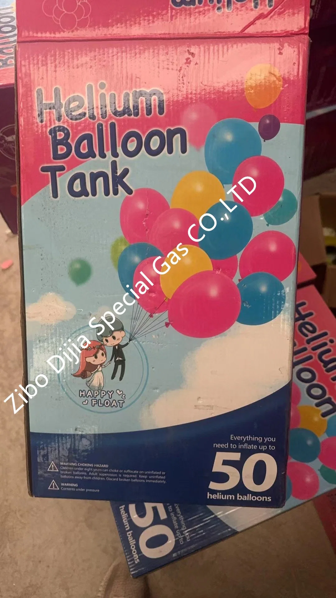 Helium Gas for Balloon Filling