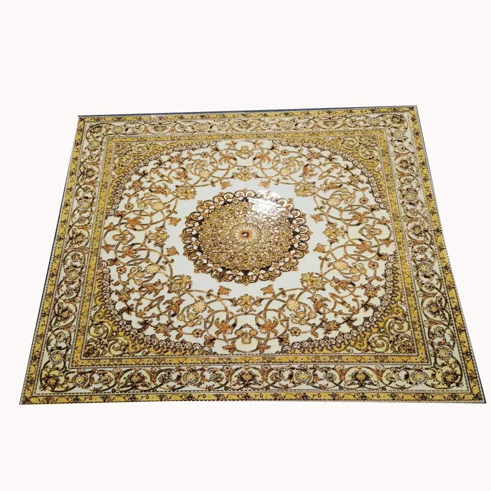 1200X1200mm Chinese Building Construction Material Crystal Porcelain Carpet Tiles Floor Crystal Double Loading Polished