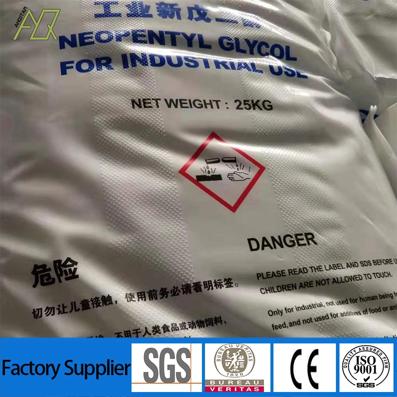 No CAS 126-30-7 C5h12o2 Neopentyl Glycol NPG Flakes para UPR con Precio de fábrica