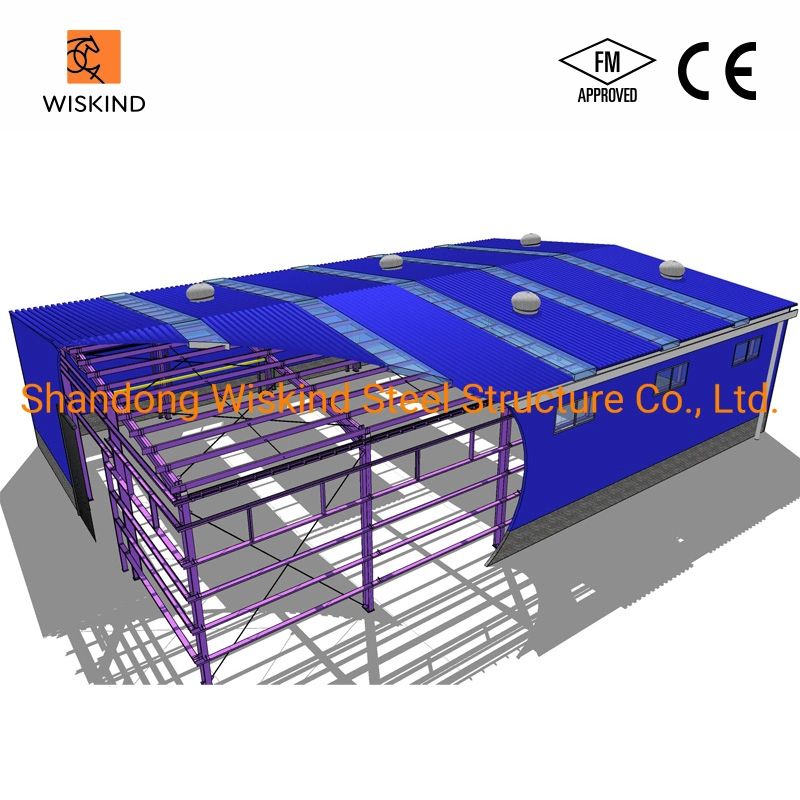 Buen Precio/ prefabricados prefabricados de acero de la luz de la estructura de construcción de bastidor bastidor Diseño Modular de aves de corral pollo Granja