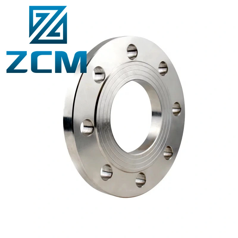 CNC Carbon Steel Flange Plate Parts Supplier Customized CNC Clean Machined Stainless Steel Flange Adapter Plate Flat Flange