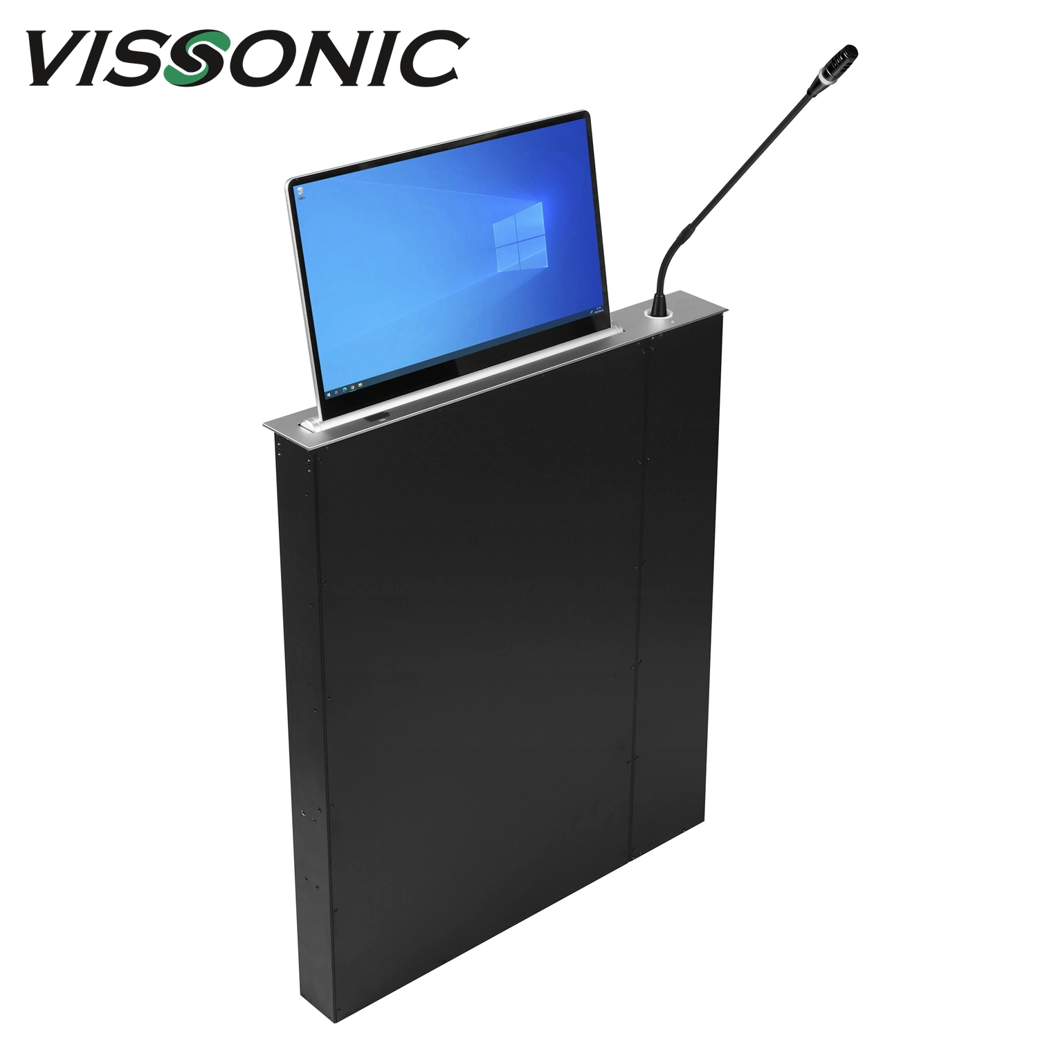 Modern Design Paperless Conference System Lifting Touch Screen with Lifting Microphone