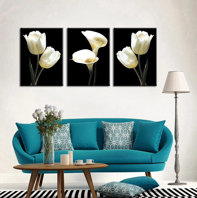 Commerce de gros Lily Floraldesign HD mur décoratif de l'art d'impression toile