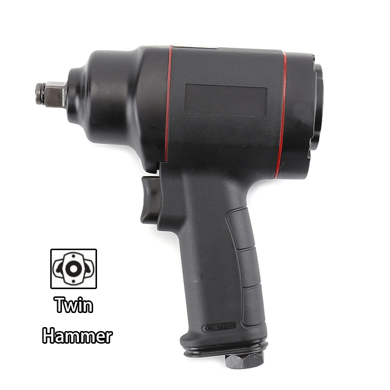 20A02b 1/2" Composite Light Weigth Body Air/Pneumatic Twin Hammer Heavy Duty Professional/Industrial Impact Wrench