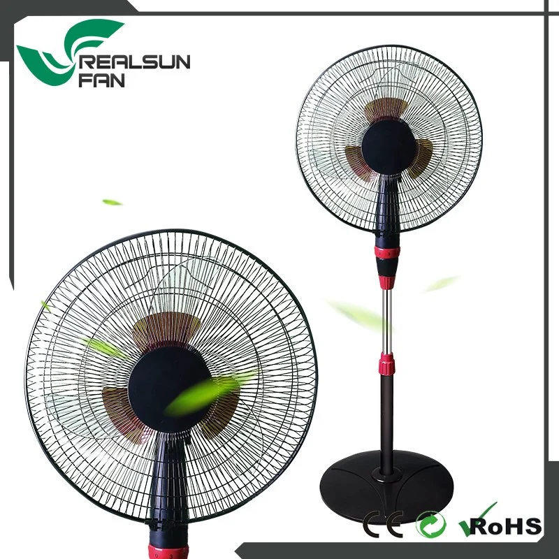 Ventilador de pedestal eléctrico con temporizador y la luz