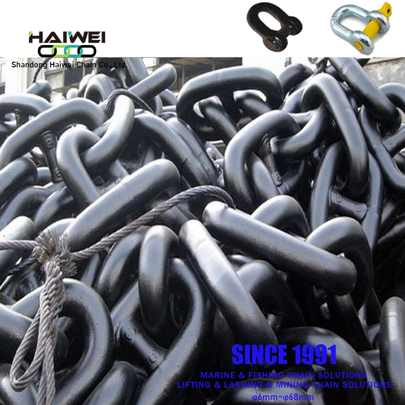 Marine Black Stud Link Anchor Chain