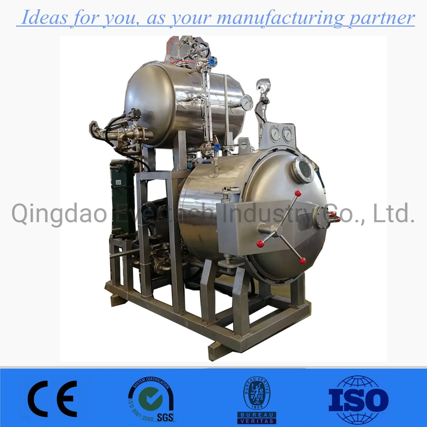 Small Food Test Processing Retort /Laboratory Retort/Pilot Plant Retort Autoclave