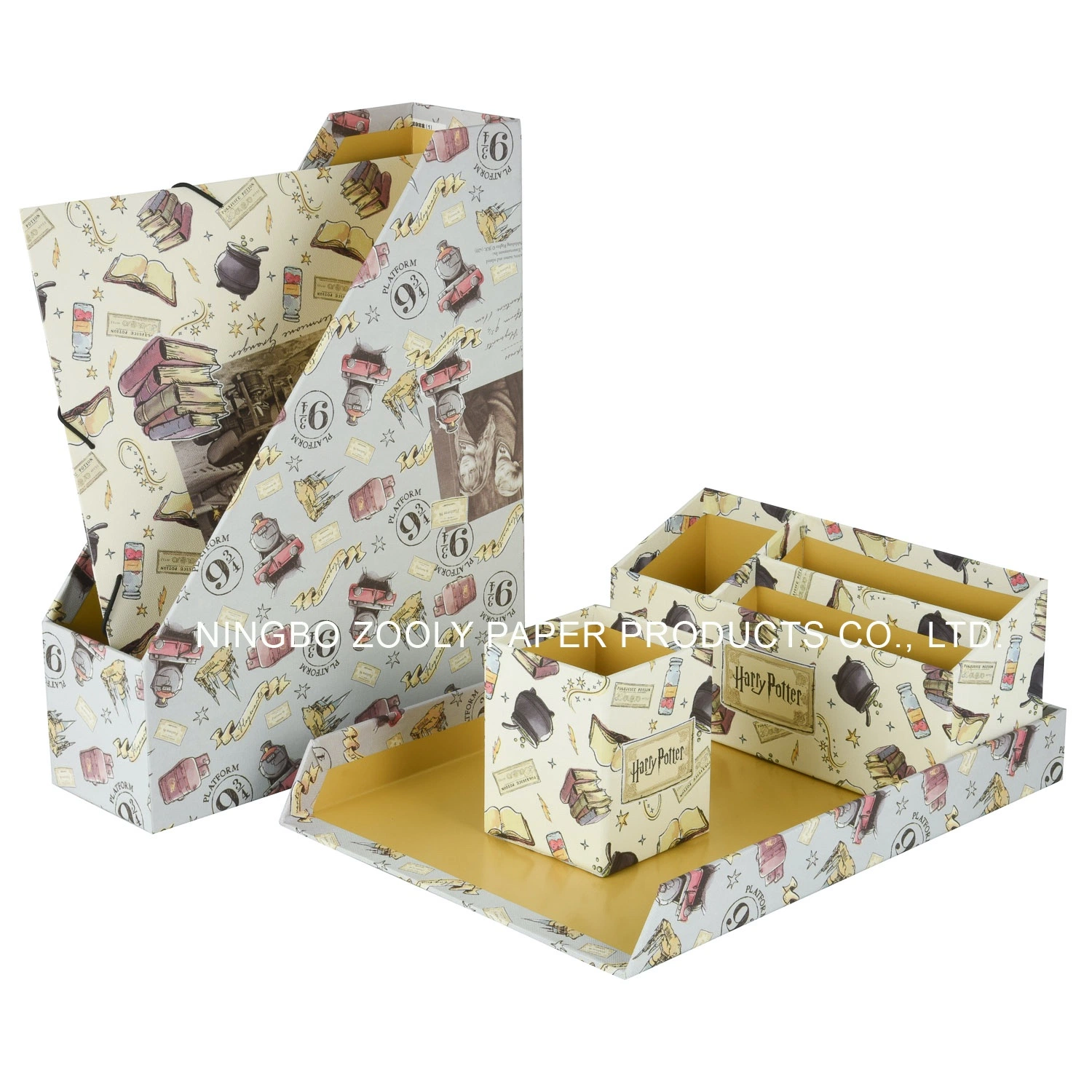 Organizador de Papelaria para Mesa Acessórios de Escritório com Suporte para Canetas, Suporte para Arquivos, Suporte para Revistas, Suporte para Memorandos, Organizador de Escritório para Suprimentos de Escritório, Pasta de Argolas de Papelaria.