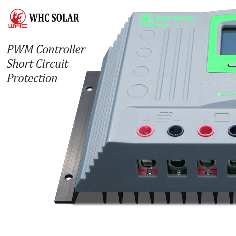 WHC Mayorista/Proveedor 12V24V carga solar PWM controlador de panel Precio con Salida USB