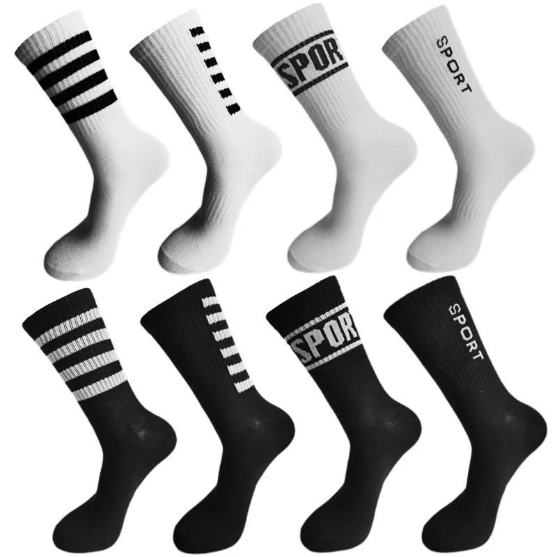 Xianghui Meilleure vente 100% coton Hommes Sport Chaussettes personnalisées Logo Unisexe Athlétique Sneaker