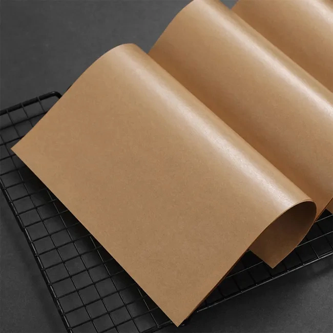 Papier parchemin aux saveurs différentes pour emballage alimentaire dernière emballage alimentaire Feuille de papier papier cire personnalisée emballage alimentaire