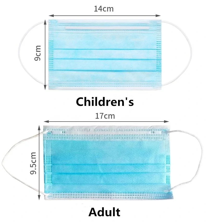 3sulcar Earloop descartáveis Skin-Friendly Máscara Máscaras Faciais Cirúrgica Médica